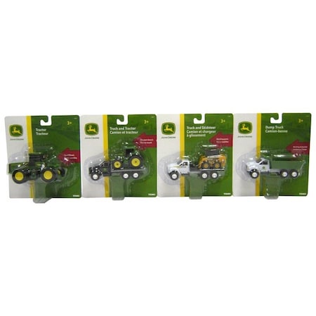 Tomy TOMY John Deere Assorted Toy Trucks Assorted 37308